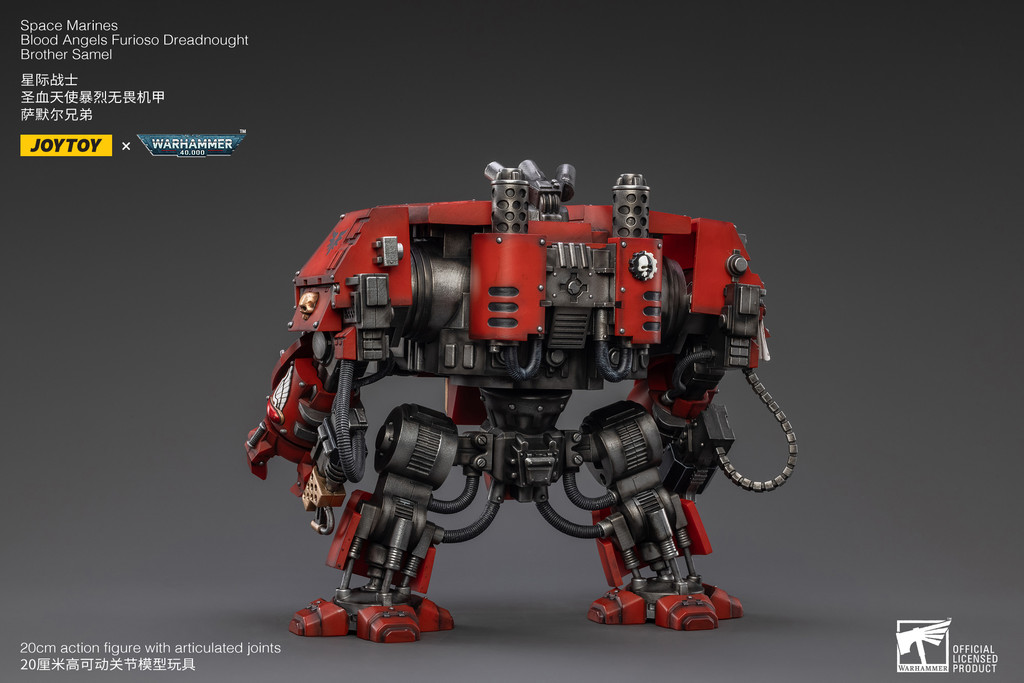 Blood Angels Furioso Dreadnought Brother Samel - view 8