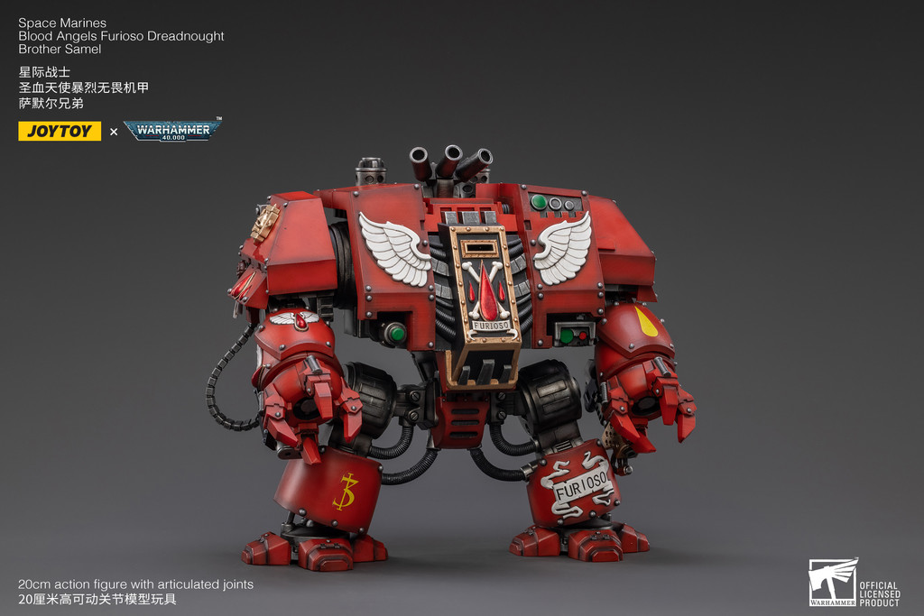 Blood Angels Furioso Dreadnought Brother Samel - view 6