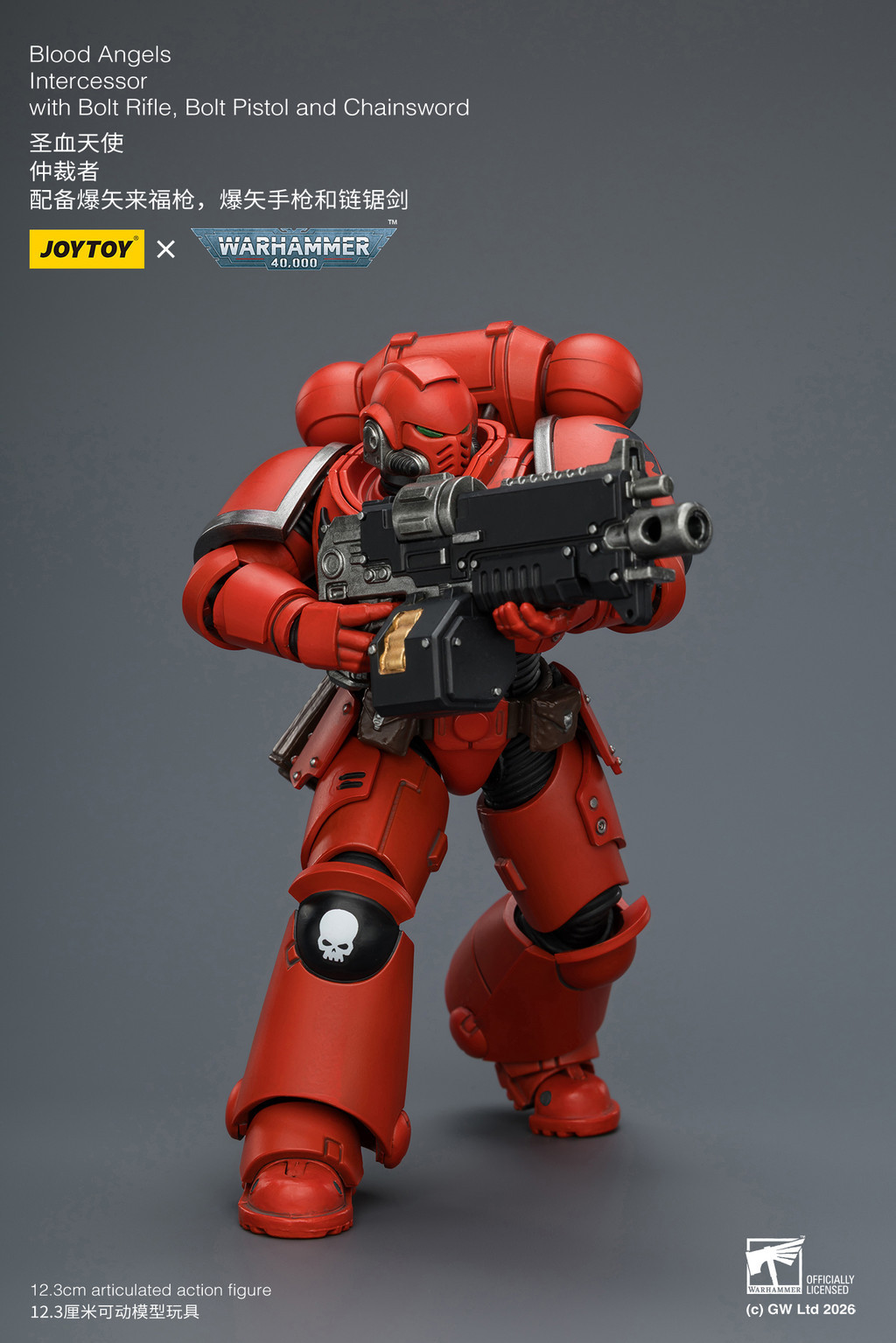Blood Angels Intercessor with Bolt Rifle, Bolt Pistol and Chainsword - view 16