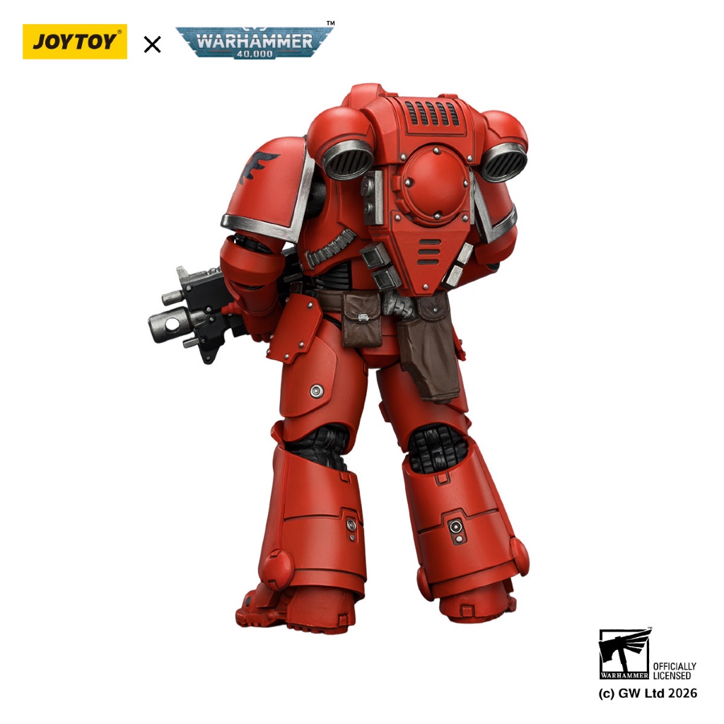 Blood Angels Intercessor with Bolt Rifle, Bolt Pistol and Chainsword - view 4