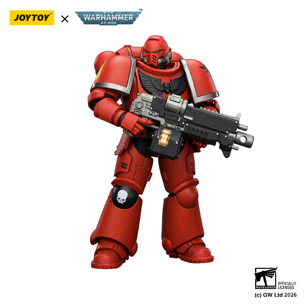 Blood Angels Intercessor with Bolt Rifle, Bolt Pistol and Chainsword - view 5