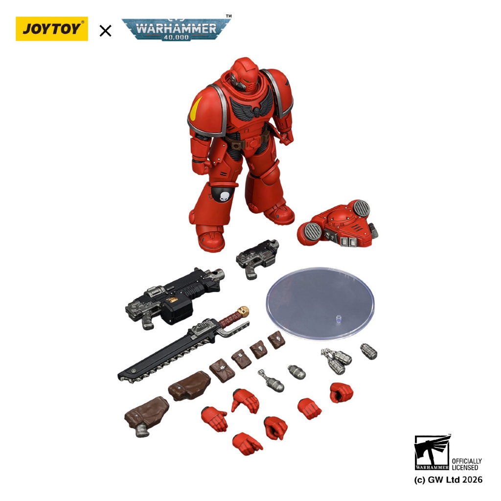 Blood Angels Intercessor with Bolt Rifle, Bolt Pistol and Chainsword - view 8