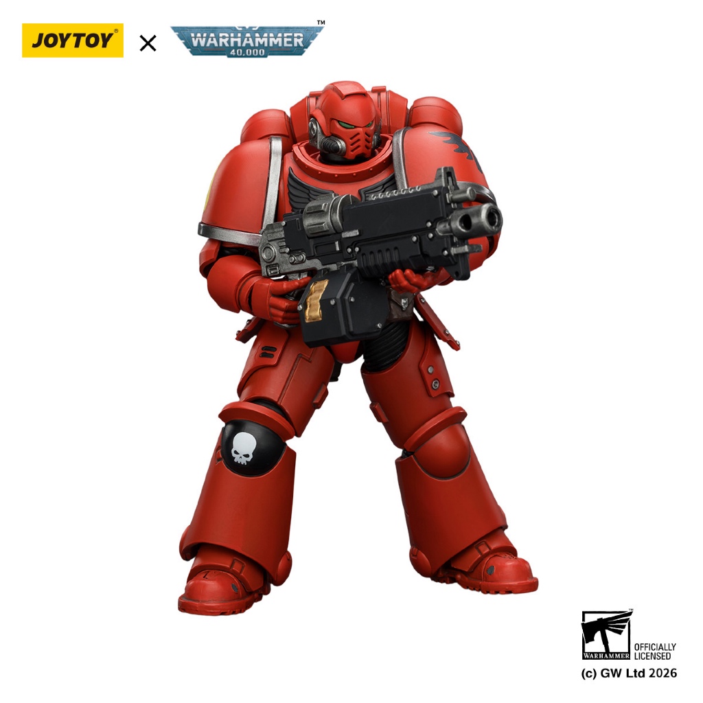 Blood Angels Intercessor with Bolt Rifle, Bolt Pistol and Chainsword - view 6