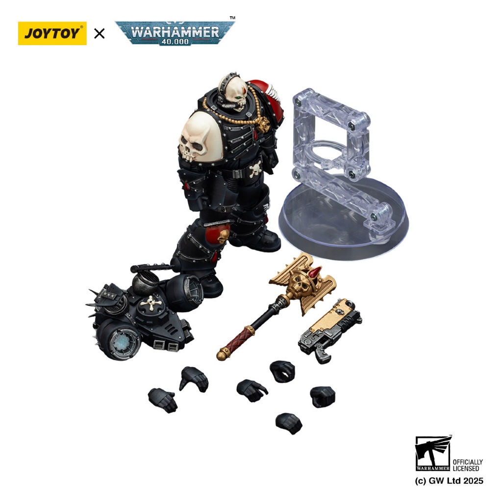 Blood Angels Lemartes With Jump Pack,Blood Crozius and Absolver Bolt Pistol - view 7