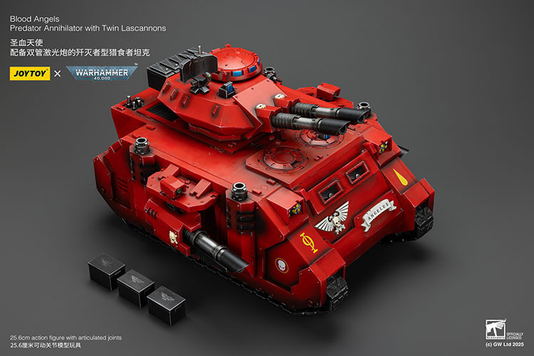 Blood Angels Predator Annihilator with Twin Lascannons - view 8