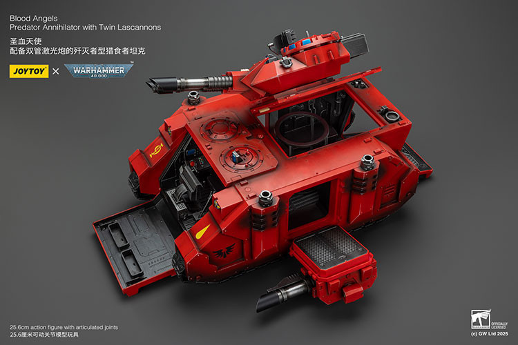 Blood Angels Predator Annihilator with Twin Lascannons - view 9
