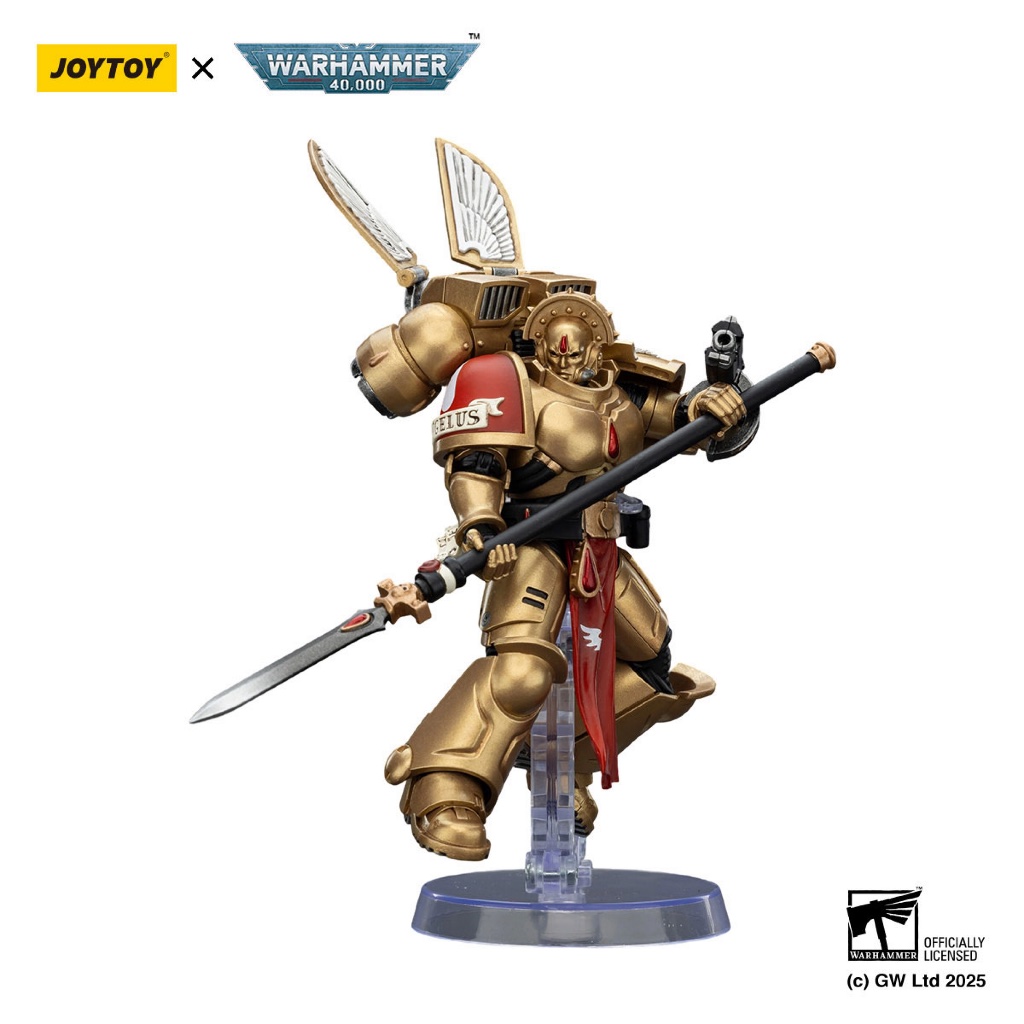Blood Angels Sanguinary Guard 2 with Angelus Boltgun and Encarmine Spear - view 5