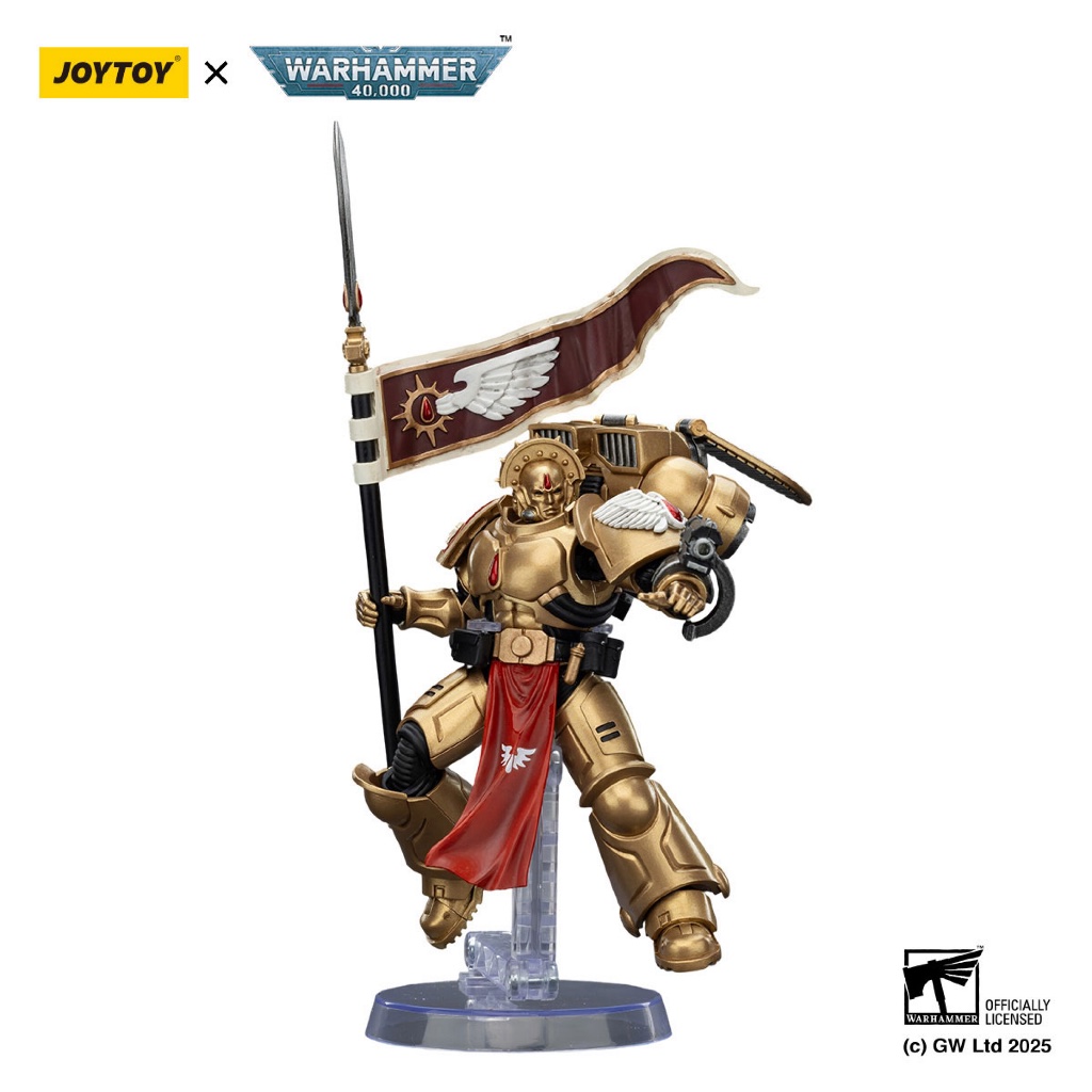 Blood Angels Sanguinary Guard 3 with Angelus Boltgun and Encarmine Spear - view 5
