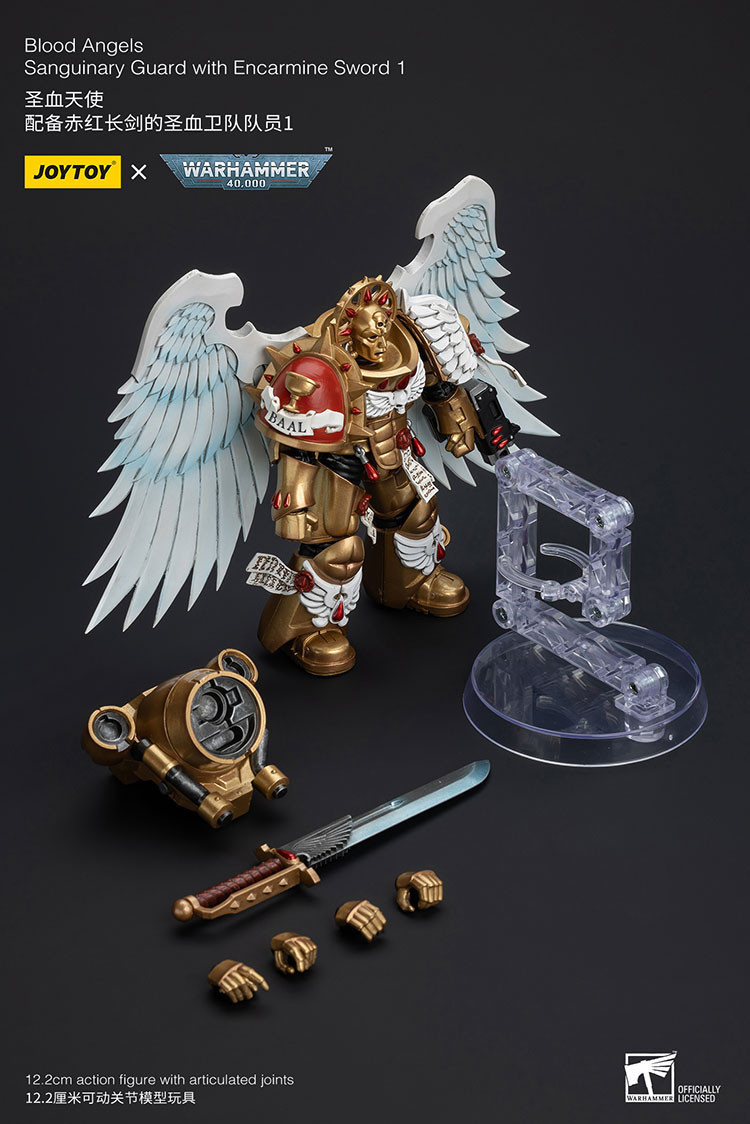 Blood Angels Sanguinary Guard with Encarmine Sword 1 - view 9