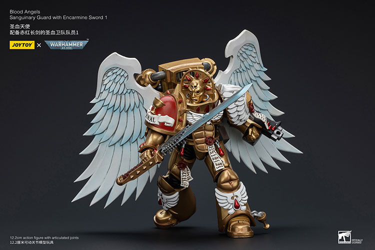 Blood Angels Sanguinary Guard with Encarmine Sword 1 - view 12