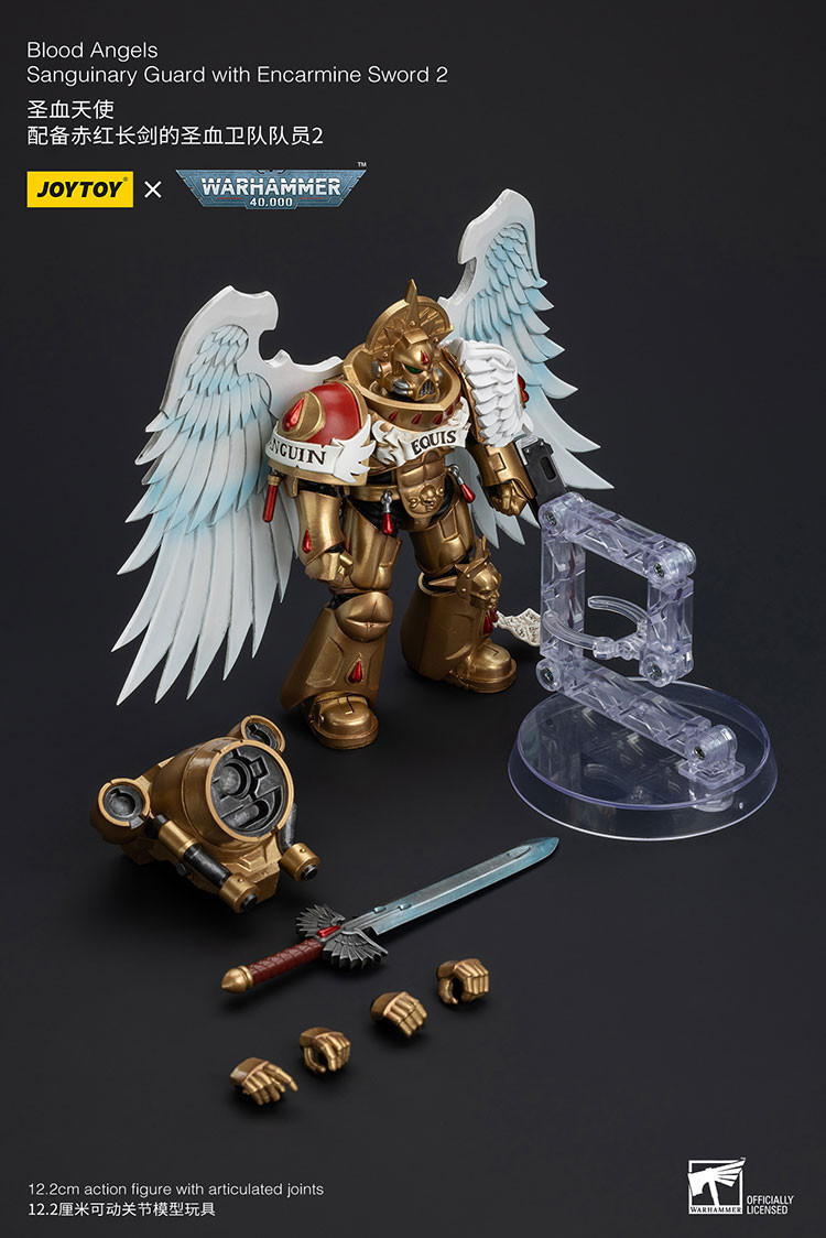 Blood Angels Sanguinary Guard with Encarmine Sword 2 - view 7