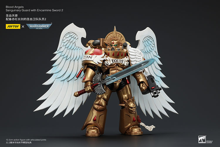 Blood Angels Sanguinary Guard with Encarmine Sword 2 - view 12