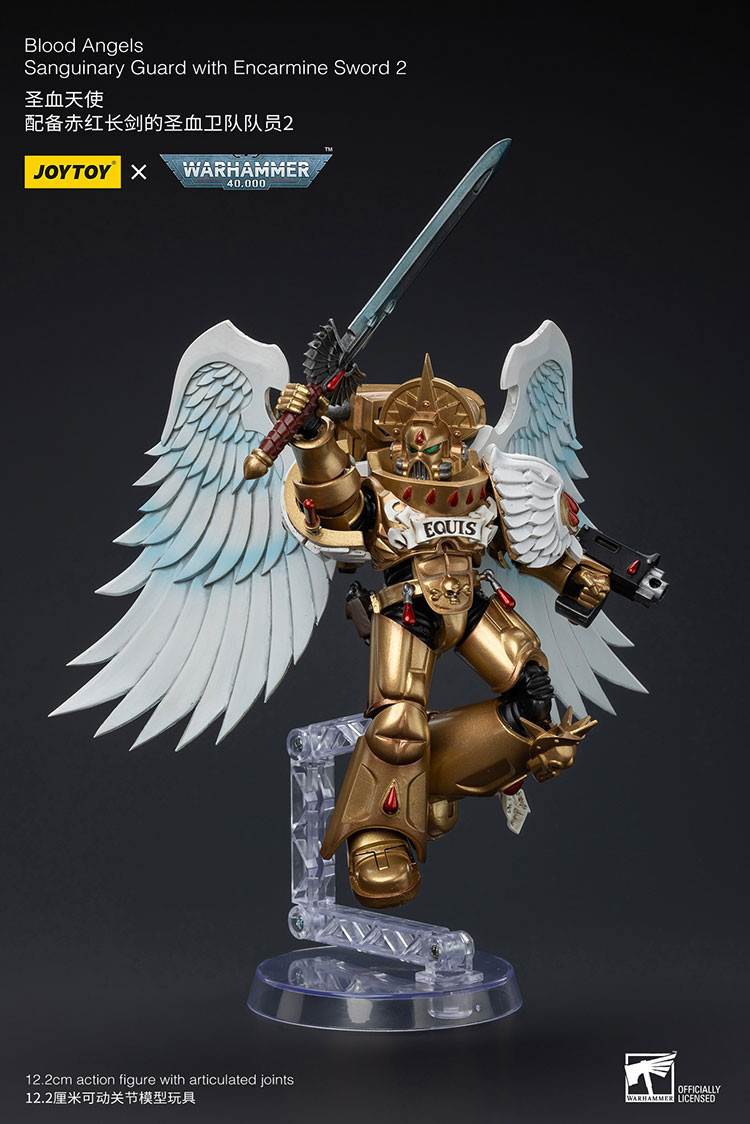 Blood Angels Sanguinary Guard with Encarmine Sword 2 - view 8