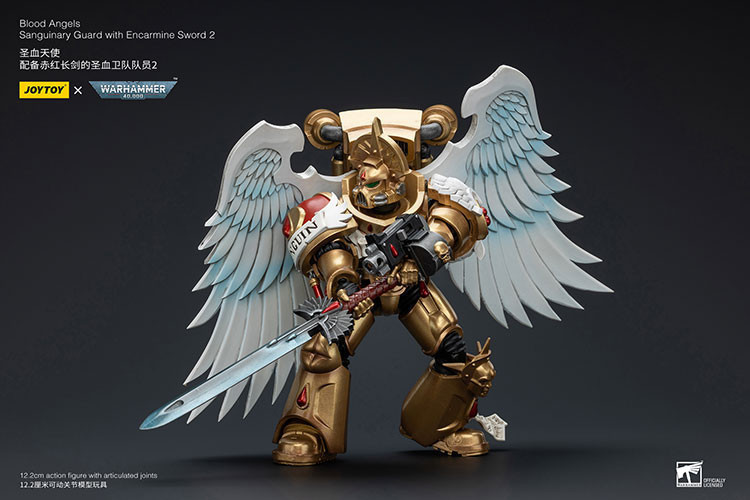 Blood Angels Sanguinary Guard with Encarmine Sword 2 - view 9