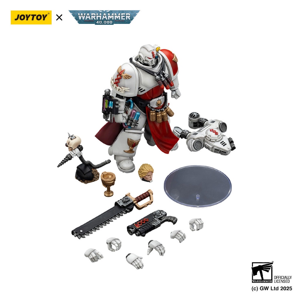 Blood Angels Sanguinary Priest with Heavy bolt pistol, chainsword and narthecium - view 5
