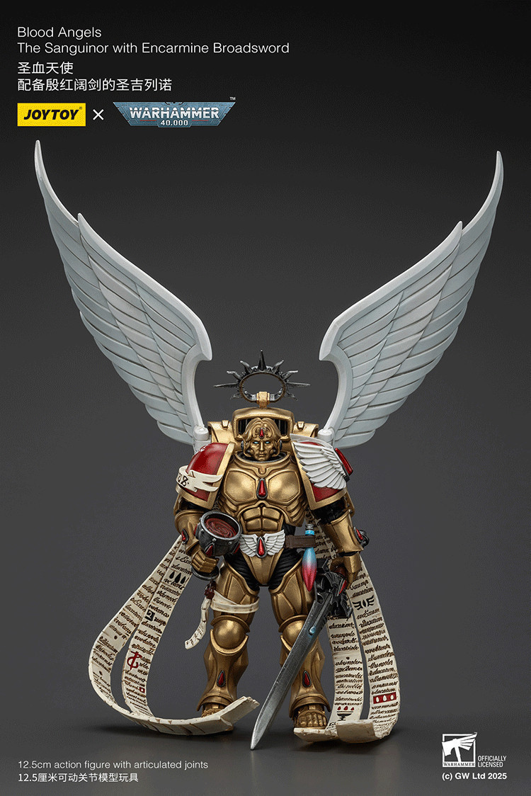 Blood Angels The Sanguinor with Encarmine Broadsword - view 9