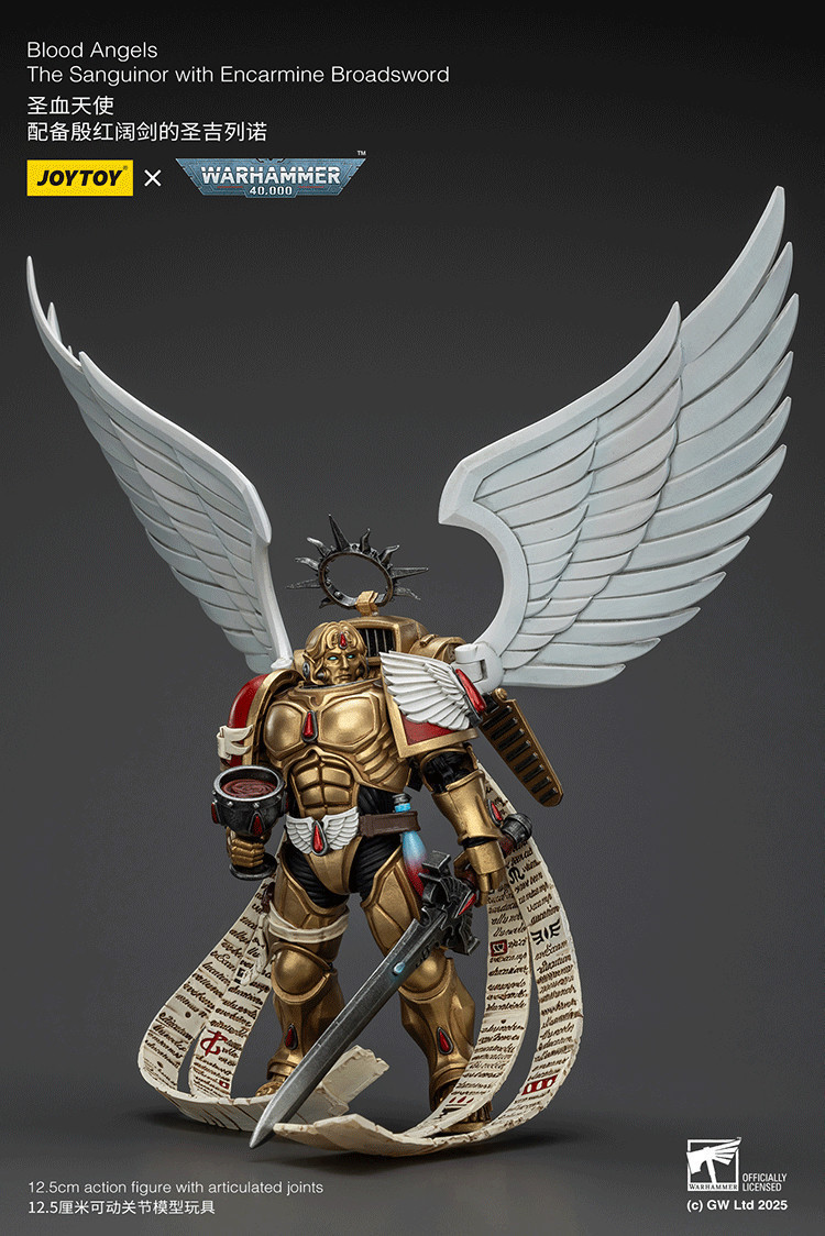 Blood Angels The Sanguinor with Encarmine Broadsword - view 10