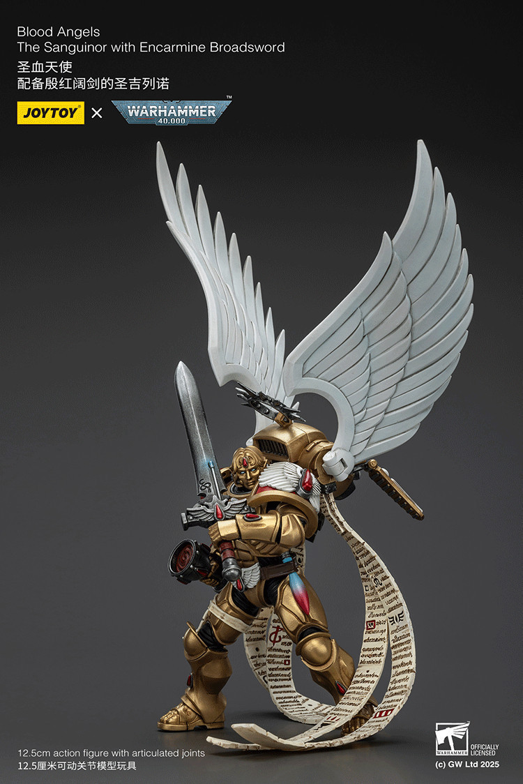 Blood Angels The Sanguinor with Encarmine Broadsword - view 13
