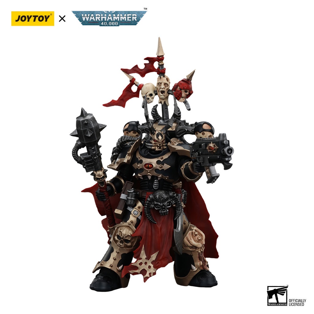 Chaos Space Marines Black Legion Chosen Champion with bolter and power maul - view 5