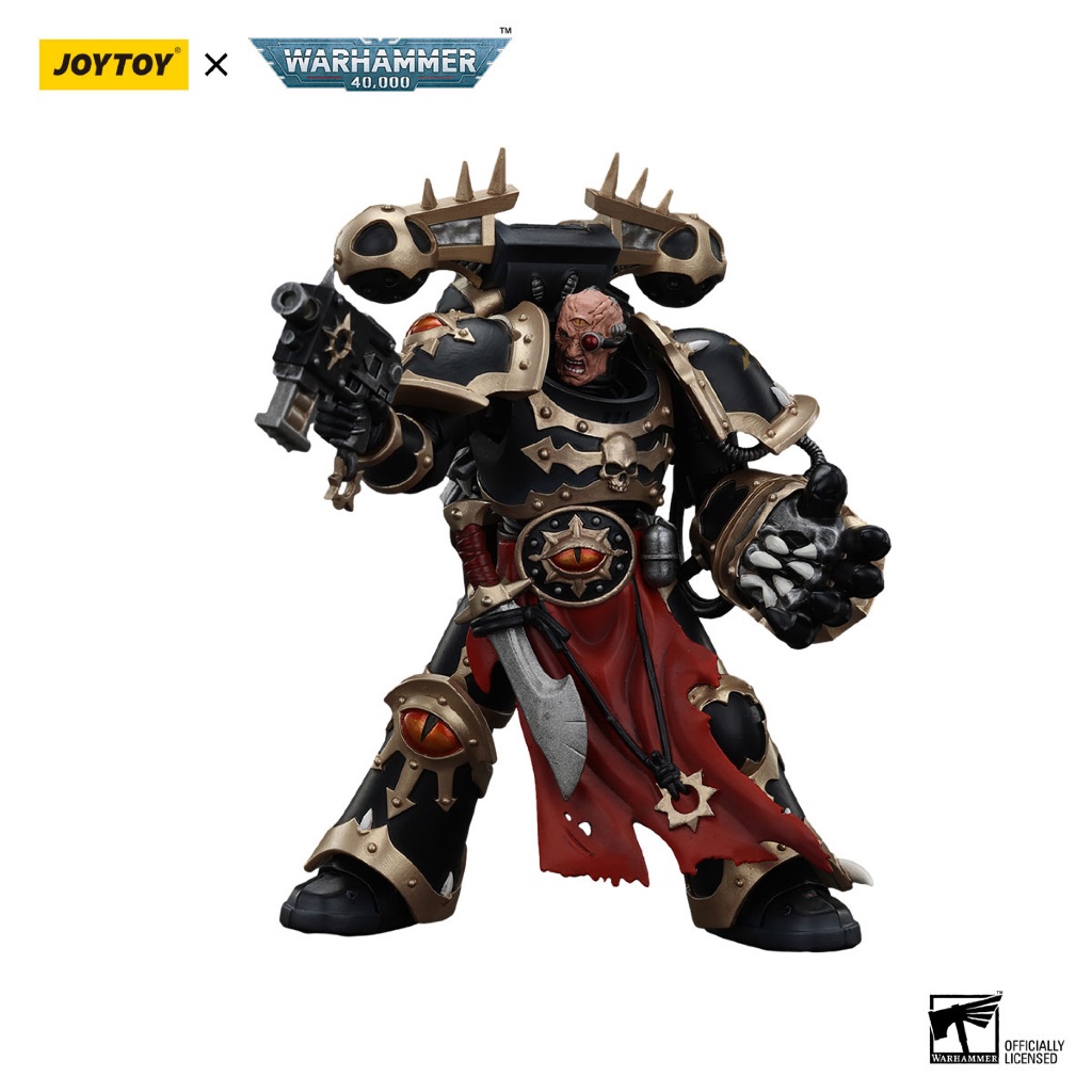 Chaos Space Marines Black Legion Chosen with Bolt Pistol and Power Fist - view 5