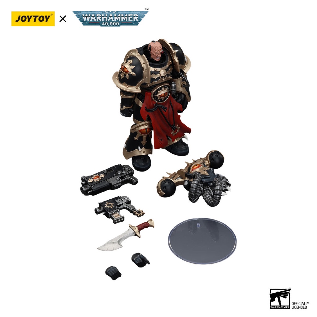 Chaos Space Marines Black Legion Chosen with Bolt Pistol and Power Fist - view 6