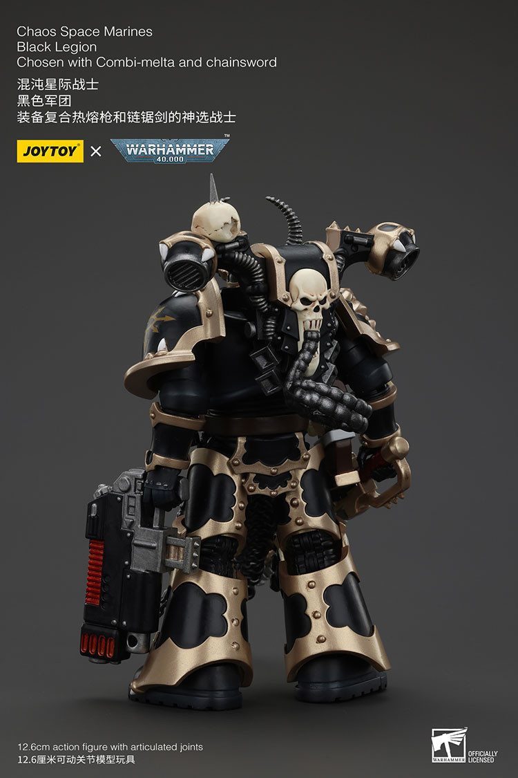 Chaos Space Marines Black Legion Chosen with Combi-melta and chainsword - view 13