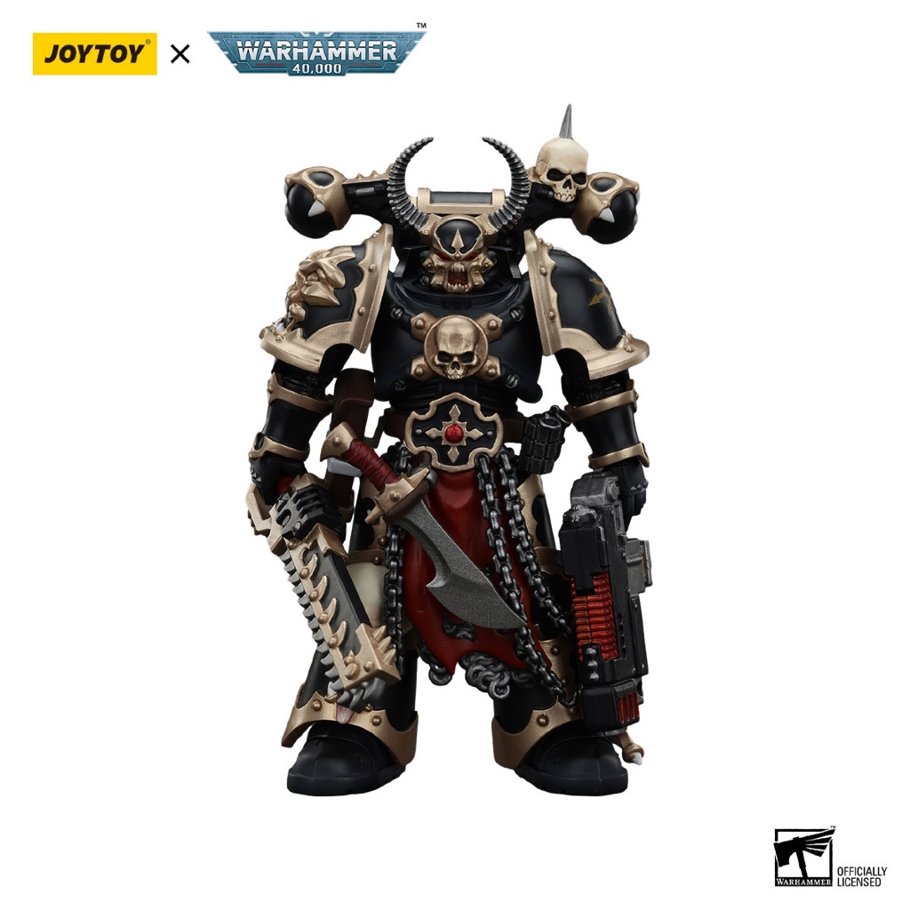 Chaos Space Marines Black Legion Chosen with Combi-melta and chainsword - view 2