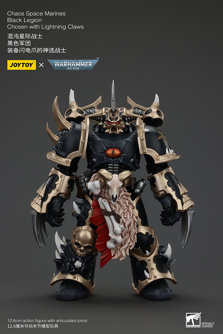 Chaos Space Marines Black Legion Chosen with Lightning Claws - view 13