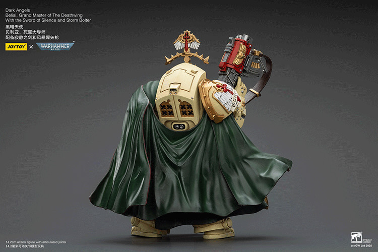 Dark Angels Belial, Grand Master of The Deathwing With the Sword of Silence and Storm Bolter - view 9