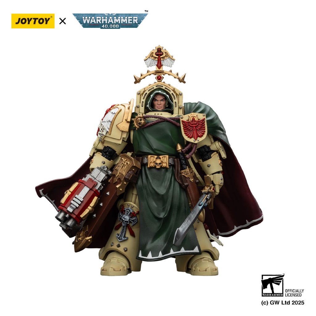Dark Angels Belial, Grand Master of The Deathwing With the Sword of Silence and Storm Bolter - view 2