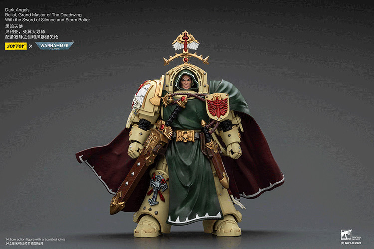 Dark Angels Belial, Grand Master of The Deathwing With the Sword of Silence and Storm Bolter - view 7