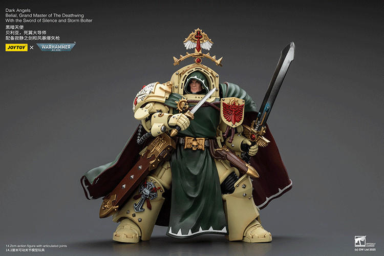 Dark Angels Belial, Grand Master of The Deathwing With the Sword of Silence and Storm Bolter - view 10