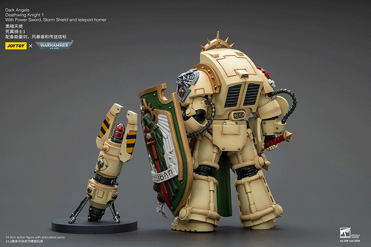 Dark Angels Deathwing Knight 1 With Power Sword, Storm Shield and teleport homer - view 10