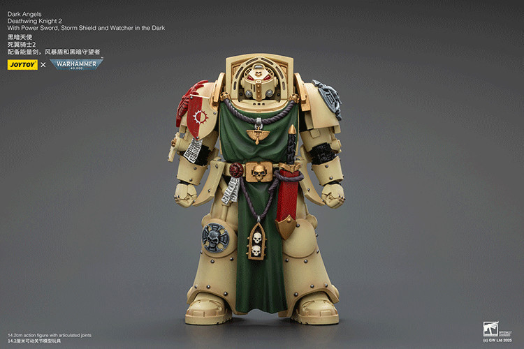 Dark Angels Deathwing Knight 2 With Power Sword, Storm Shield and Watcher in the Dark - view 7