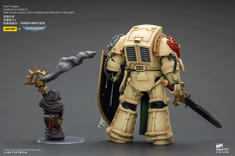 Dark Angels Deathwing Knight 2 With Power Sword, Storm Shield and Watcher in the Dark - view 10