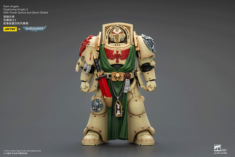 Dark Angels Deathwing Knight 3 With Power Sword and Storm Shield - view 7