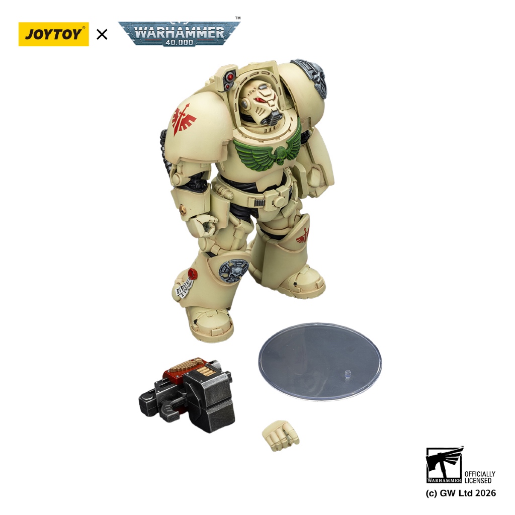 Dark Angels Deathwing Terminator 2 with Power Fist and Storm Bolter - view 6