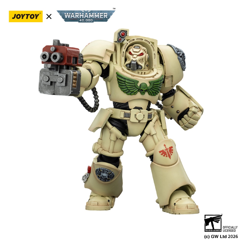 Dark Angels Deathwing Terminator 2 with Power Fist and Storm Bolter - view 4