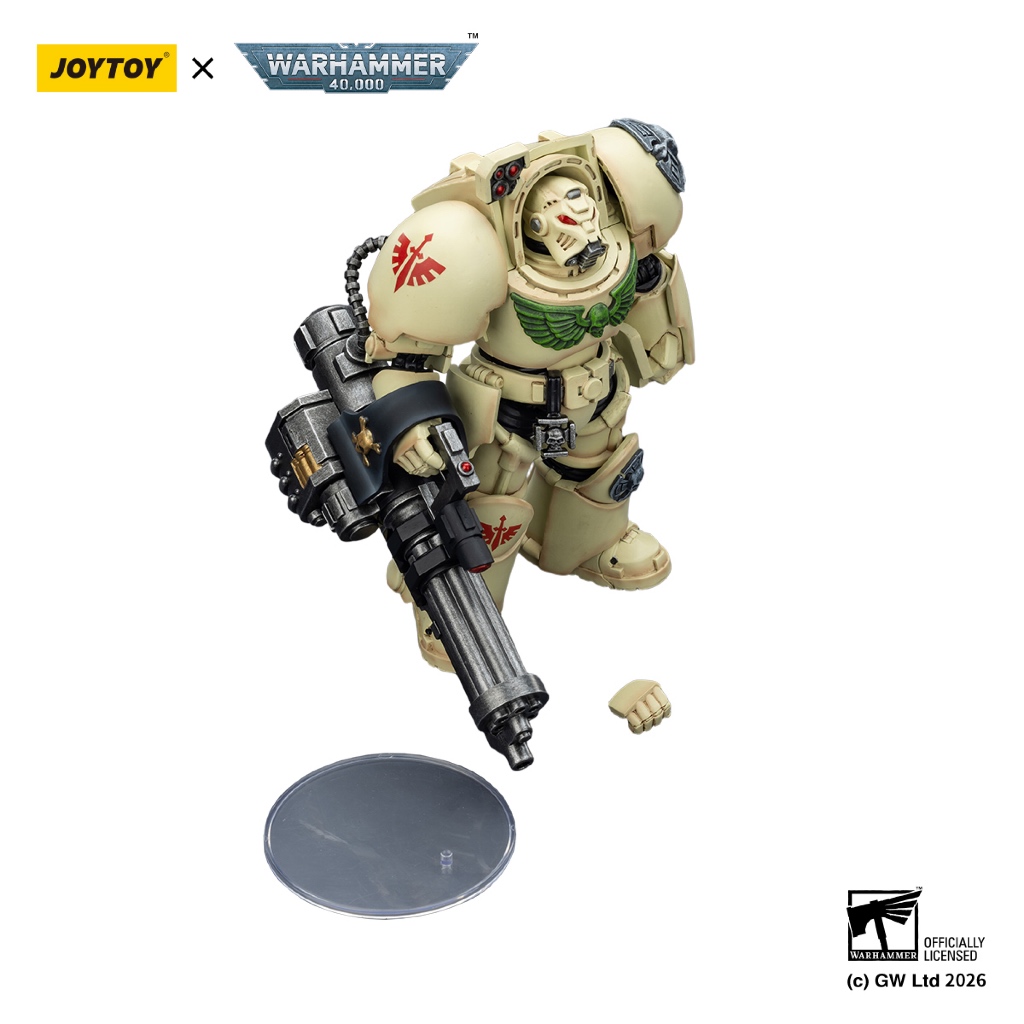 Dark Angels Deathwing Terminator 3 with Power Fist and Assault Cannon - view 6