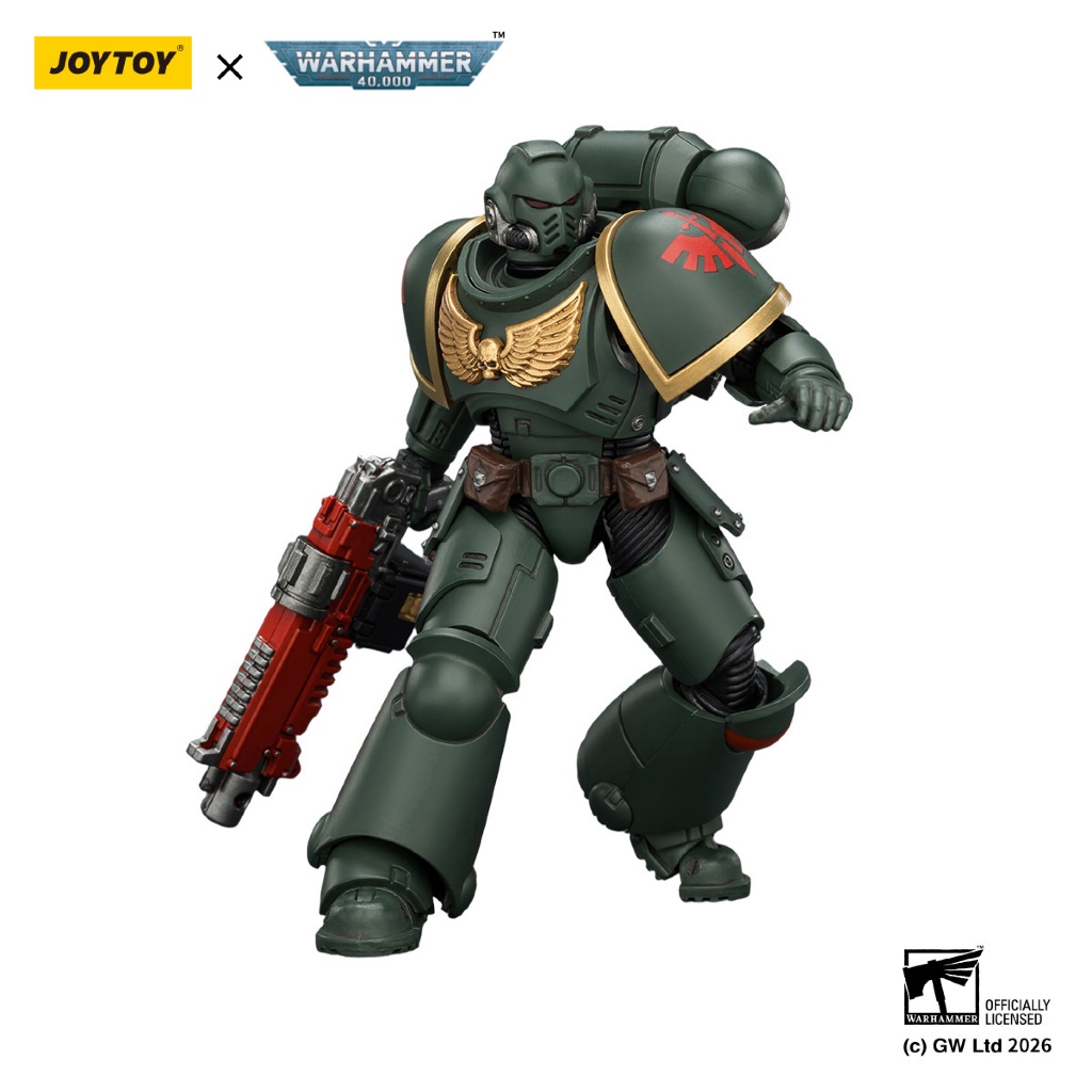 Dark Angels Intercessor with Bolt Rifle, Bolt Pistol and Chainsword - view 5