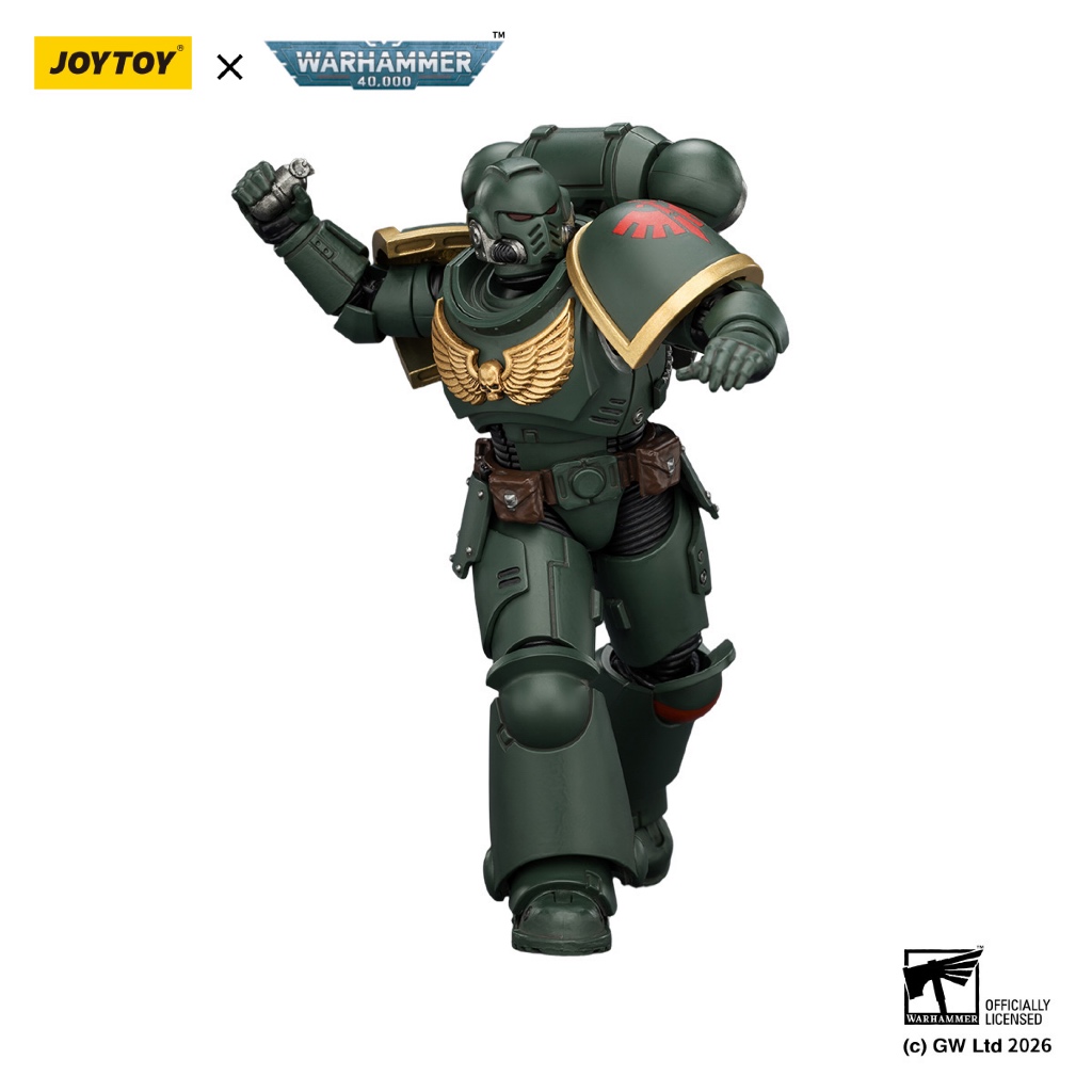 Dark Angels Intercessor with Bolt Rifle, Bolt Pistol and Chainsword - view 6