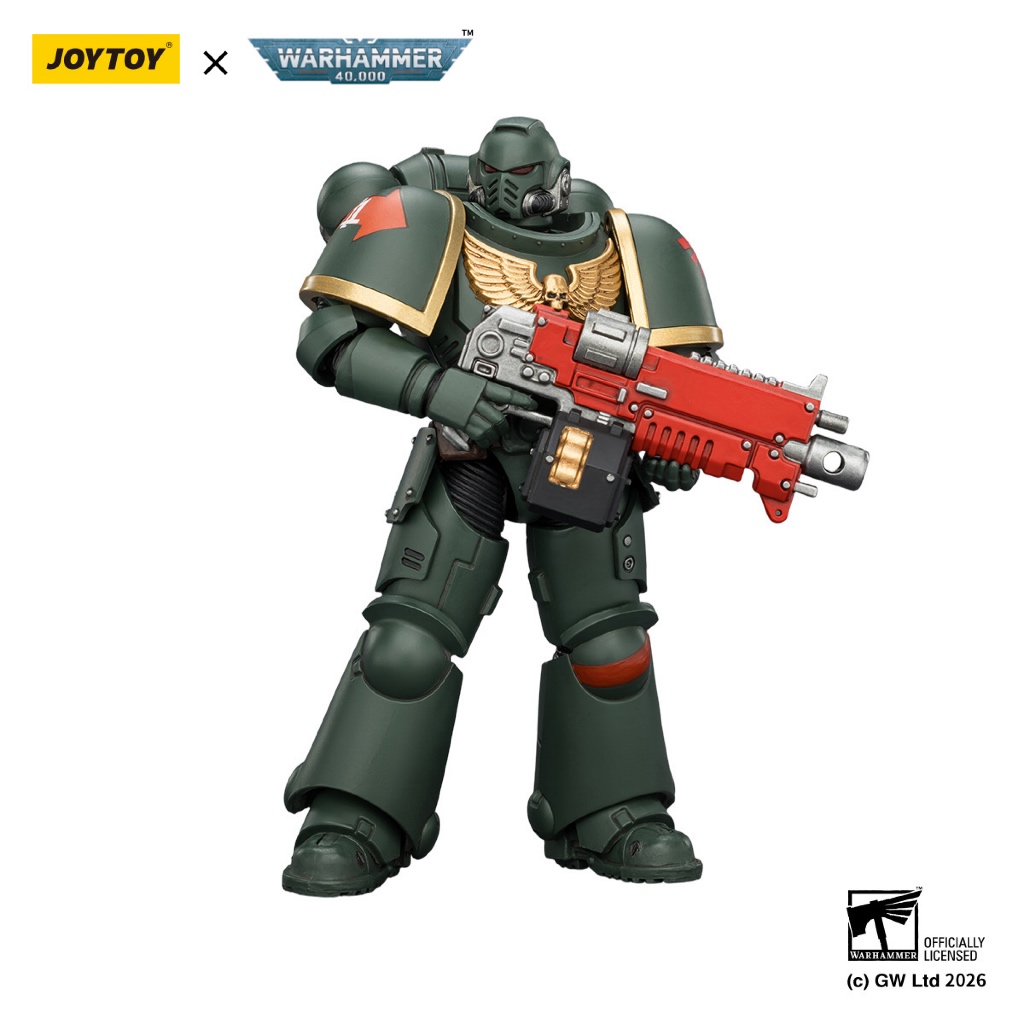 Dark Angels Intercessor with Bolt Rifle, Bolt Pistol and Chainsword - view 3