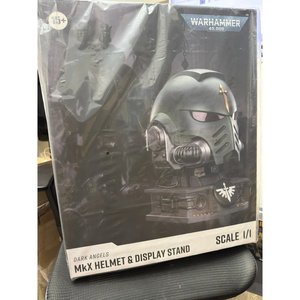 Dark Angels MkX Helmet & Display Stand - Premium action figure - $0.00