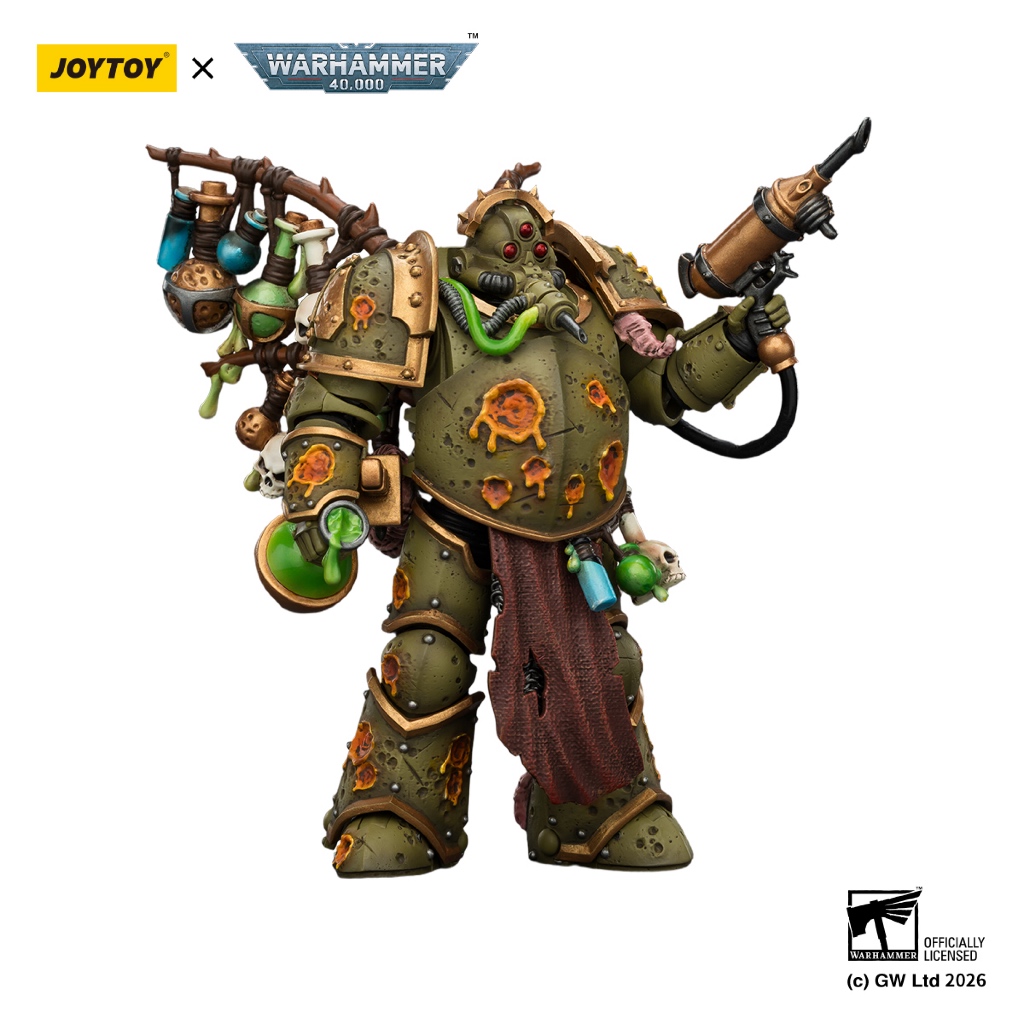 Death Guard Biologus Putrifier with Injector Pistol and Hyper Blight Grenades - view 5