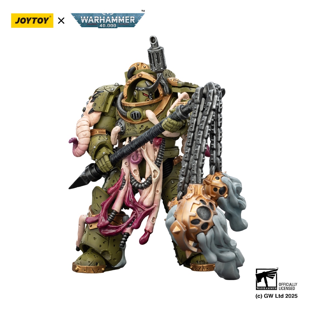 Death Guard Blightlord Terminator 2 with Flail of Corruption - view 5