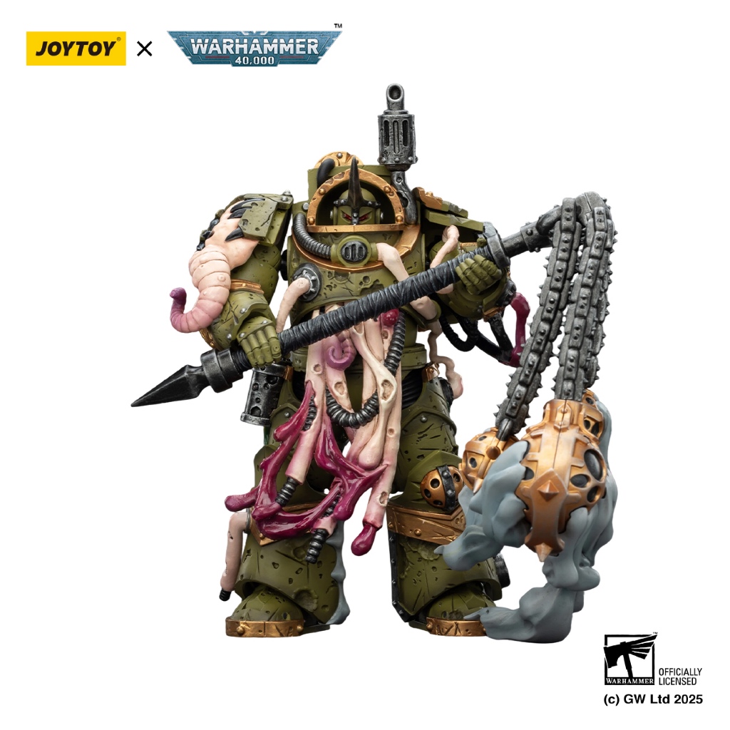 Death Guard Blightlord Terminator 2 with Flail of Corruption - view 2