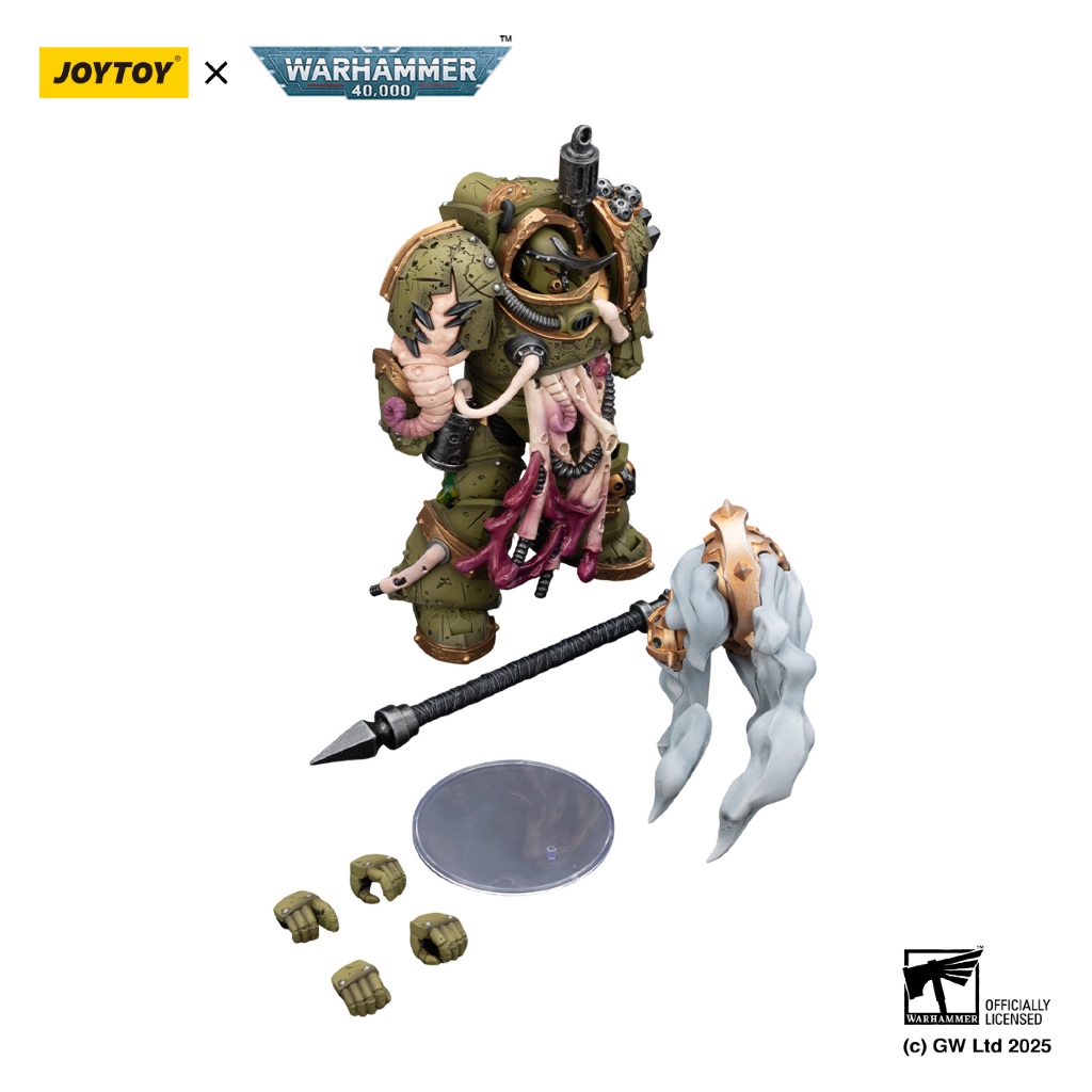 Death Guard Blightlord Terminator 2 with Flail of Corruption - view 6