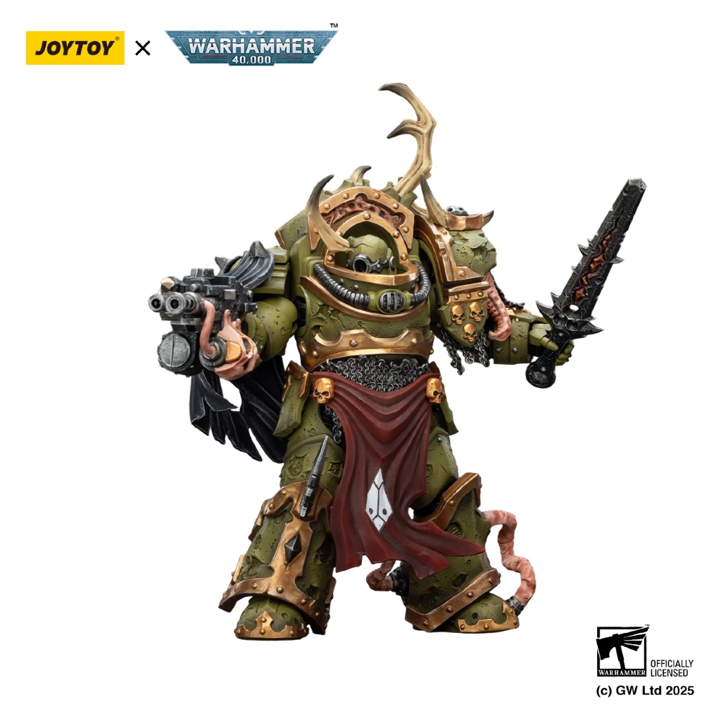 Death Guard Blightlord Terminator 3 with Combi-bolter and Bubotic Blade - view 5