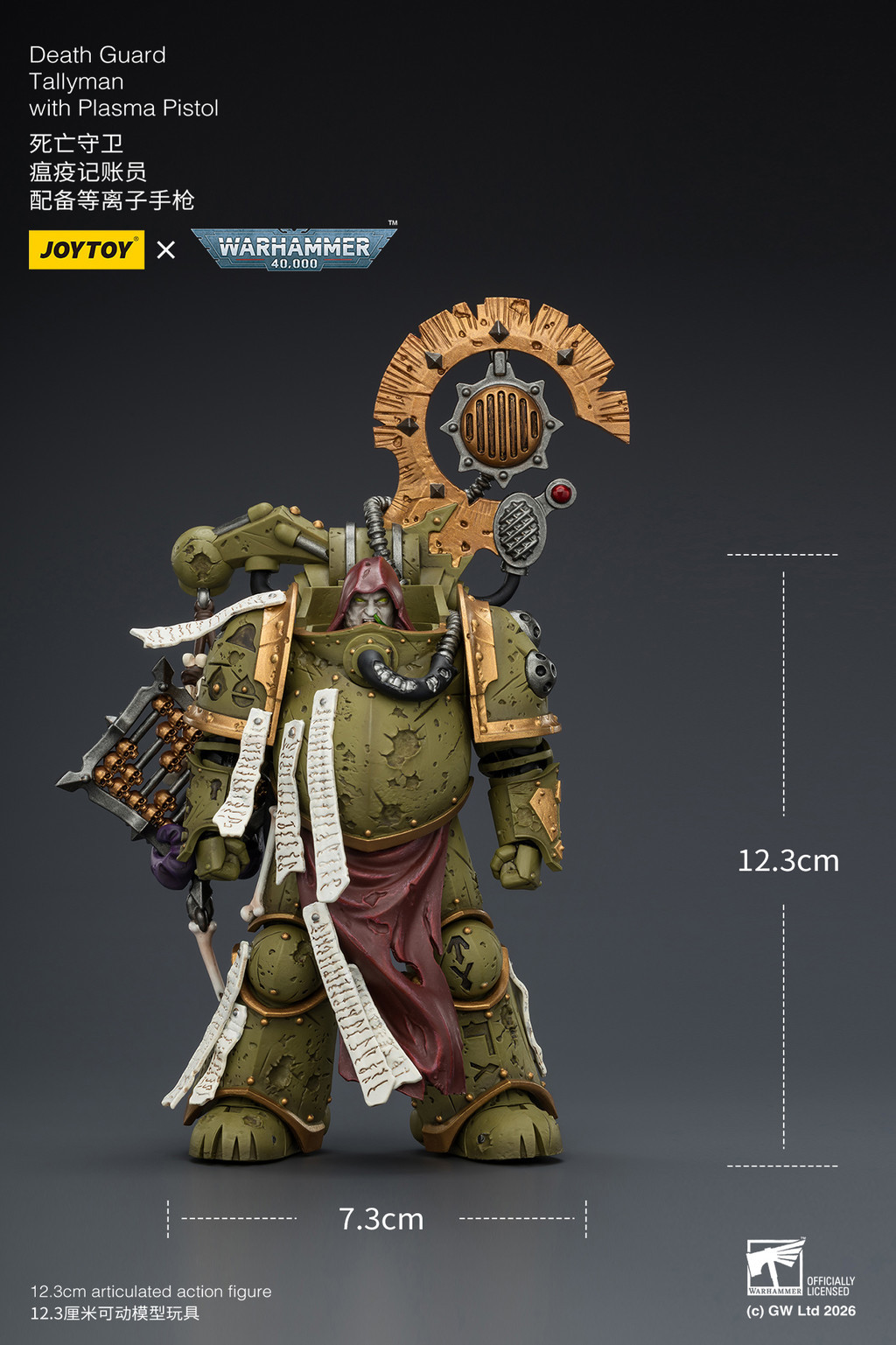 Death Guard Tallyman with Plasma Pistol - view 15