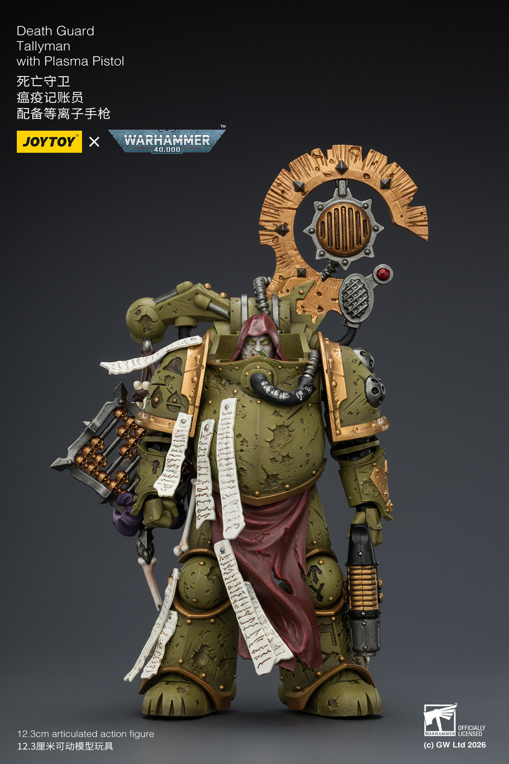 Death Guard Tallyman with Plasma Pistol - view 9
